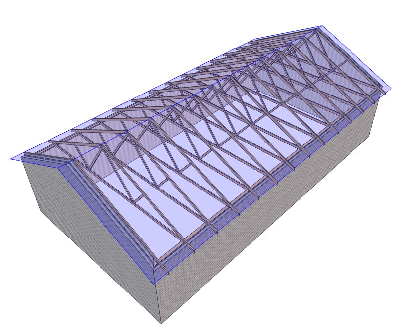 gable roof metal sheeting